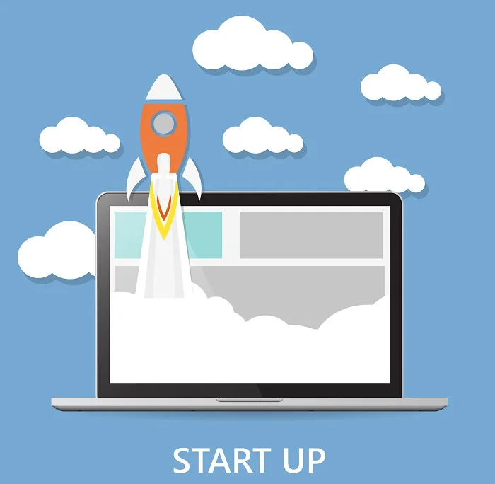 One Page Website Startup
