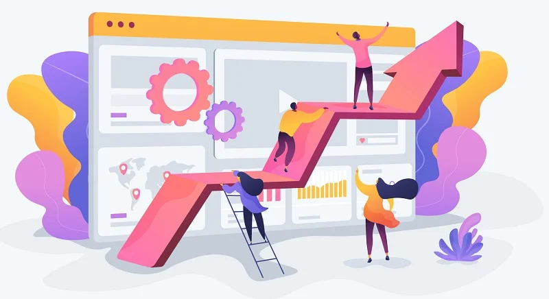 Small business experiencing growth through optimized website