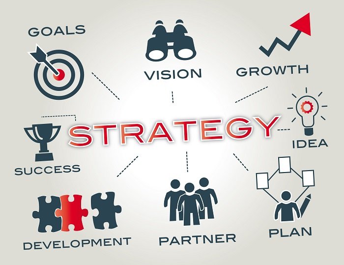 Small business owner reviewing a custom digital strategy plan with a consultant in Melbourne