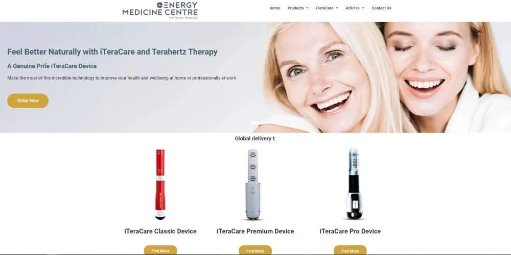 EMC website design project portfolio example